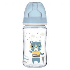 Бутылочка для кормления Canpol Babies Bonjour Paris 35/232 голубой 0,24 л