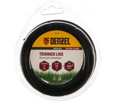 Леска для садовых триммеров Denzel двухкомпонентная круглая 2 мм, 15 м Extra cord