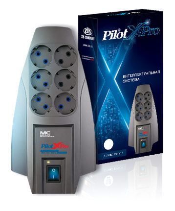 Сетевой фильтр Pilot X-Pro (3 м) серый