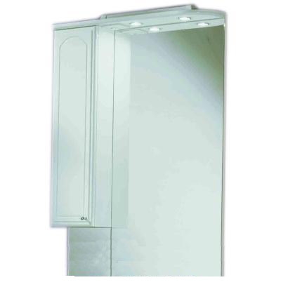 Зеркало-шкаф AQUATON Майами 75L Левостороннее Белое