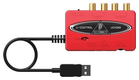 Звуковая карта BEHRINGER UCA222 2.0 retail